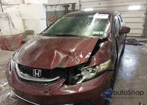 2014 Honda Civic Ex from USA, damaged, VIN 19XFB2F82EE209025